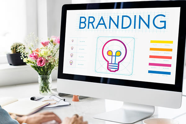 Branding concept on computer screen - Tru Designs